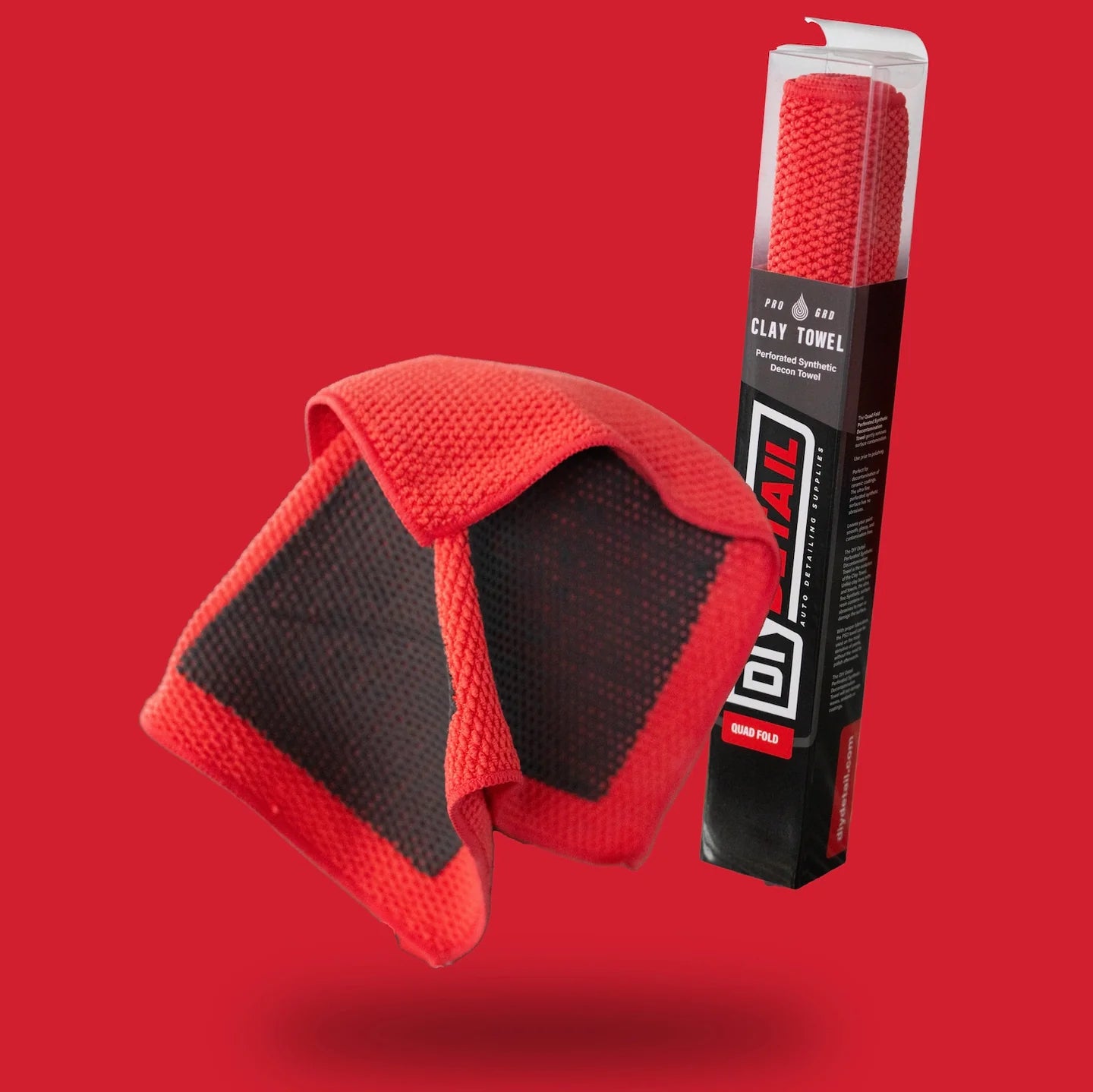 Quad Fold Fine Grade Clay Towel